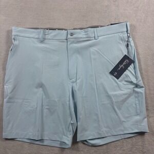 Walter Hagen Performance 11 Golf Shorts Mens 42 Blue Textured Athletic Quick Dry
